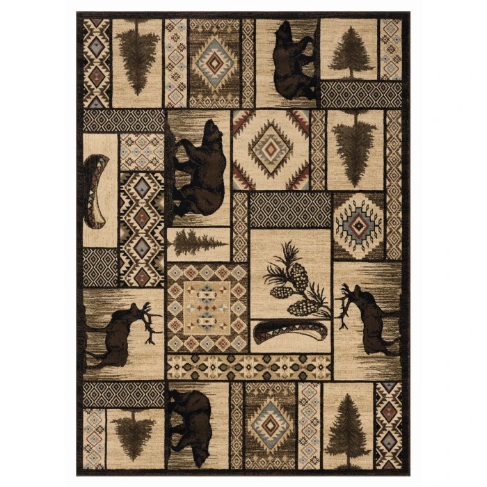 United Weavers Highlands Multi 3115-60375 7 ft. 10 in. X 10 ft. 6 in. Rectangle Rug