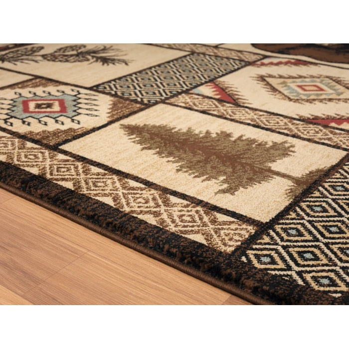 United Weavers Highlands Multi 3115-60375 7 ft. 10 in. X 10 ft. 6 in. Rectangle Rug