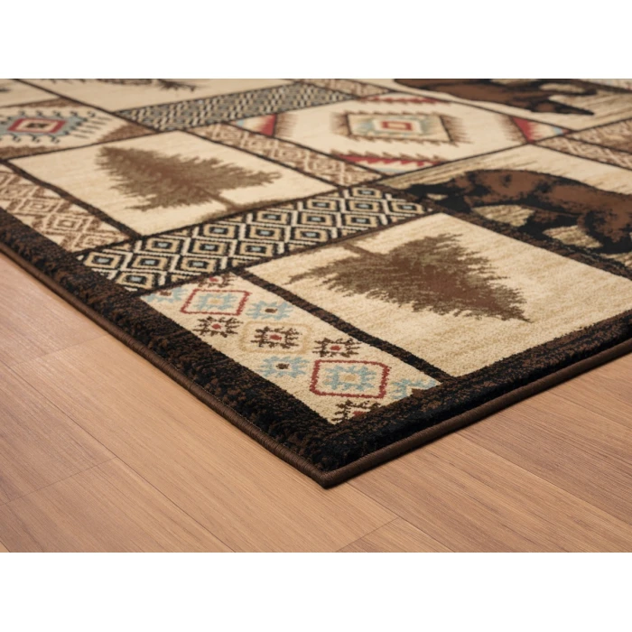 United Weavers Highlands Multi 3115-60375 7 ft. 10 in. X 10 ft. 6 in. Rectangle Rug