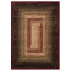 United Weavers Highlands Red 3115-60530 5 ft. 3 in. X 7 ft. 2 in. Rectangle Rug
