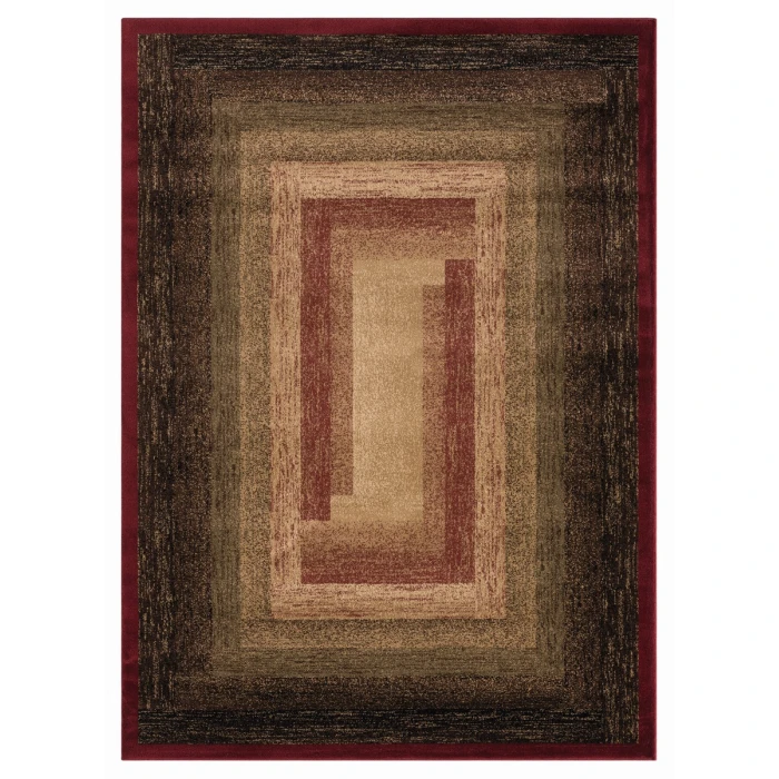 United Weavers Highlands Red 3115-60530 1 ft. 10 in. X 3 ft. Rectangle Rug