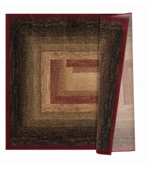 United Weavers Highlands Red 3115-60530 2 ft. 7 in. X 7 ft. 2 in. Rectangle Rug