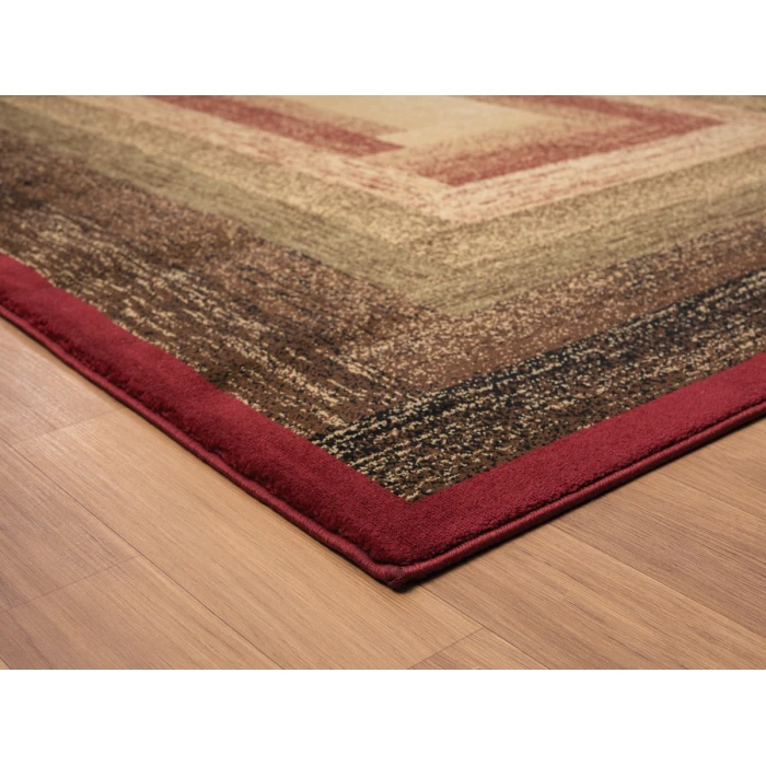 United Weavers Highlands Red 3115-60530 1 ft. 10 in. X 3 ft. Rectangle Rug