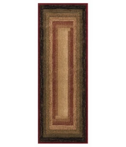 United Weavers Highlands Red 3115-60530 2 ft. 7 in. X 7 ft. 2 in. Rectangle Rug