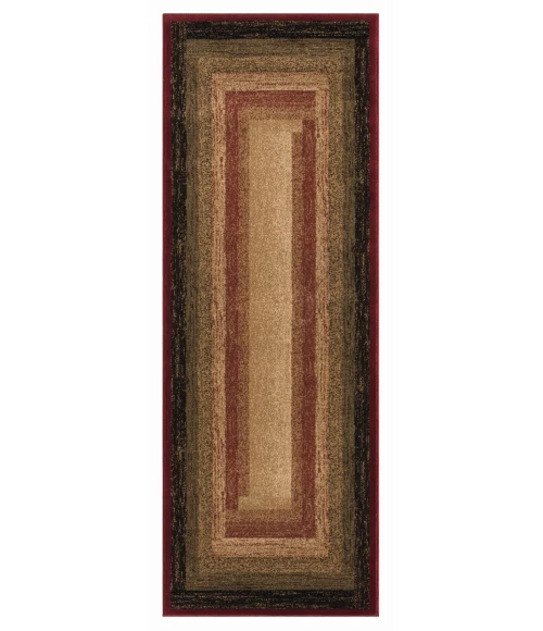 United Weavers Highlands Red 3115-60530 2 ft. 7 in. X 7 ft. 2 in. Rectangle Rug