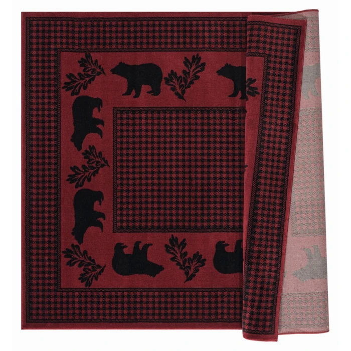 United Weavers Highlands Red 3115-60730 5 ft. 3 in. X 7 ft. 2 in. Rectangle Rug