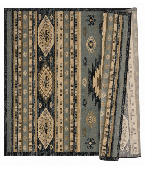 United Weavers Highlands Blue 3115-60960 2 ft. 7 in. X 7 ft. 2 in. Rectangle Rug
