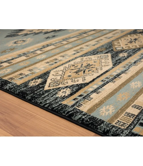 United Weavers Highlands Blue 3115-60960 2 ft. 7 in. X 7 ft. 2 in. Rectangle Rug
