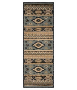 United Weavers Highlands Blue 3115-60960 2 ft. 7 in. X 7 ft. 2 in. Rectangle Rug