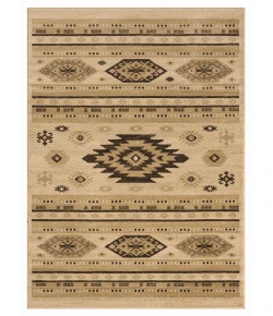 United Weavers Highlands Cream 3115-60990 5 ft. 3 in. X 7 ft. 2 in. Rectangle Rug