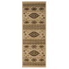 United Weavers Highlands Cream 3115-60990 2 ft. 7 in. X 7 ft. 2 in. Rectangle Rug