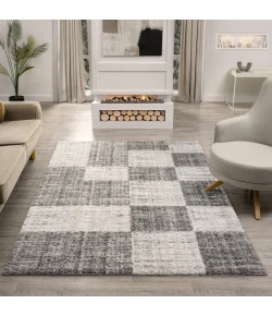 United Weavers Tibet Grey 3155 94001 912 7ft. 10in. x 10ft. 6in. Rect. Rug