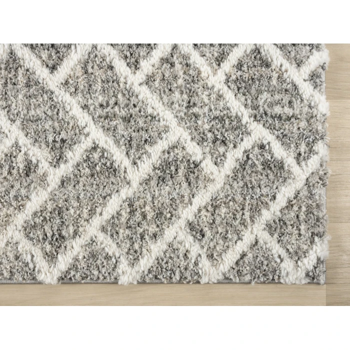 United Weavers Tibet Grey 3155 94004 912 7ft. 10in. x 10ft. 6in. Rect. Rug