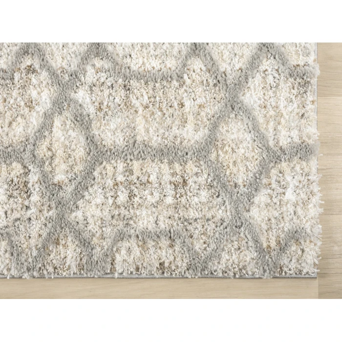 United Weavers Tibet Grey 3155 94006 58 5ft. 3in. x 7ft. 2in. Rect. Rug