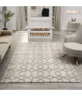 United Weavers Tibet Grey 3155 94006 58 5ft. 3in. x 7ft. 2in. Rect. Rug
