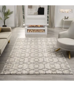 United Weavers Tibet Grey 3155 94006 58 5ft. 3in. x 7ft. 2in. Rect. Rug