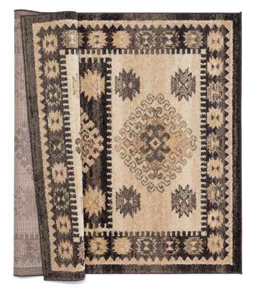 United Weavers Marrakesh Walnut 3801-30054 7 ft. 10 in. Round Round Rug