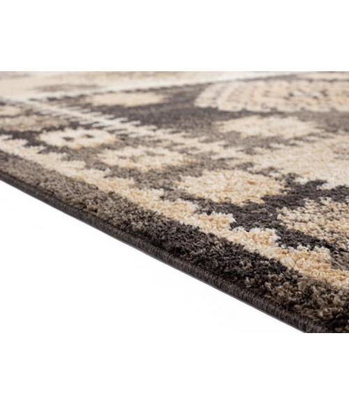 United Weavers Marrakesh Walnut 3801-30054 7 ft. 10 in. Round Round Rug