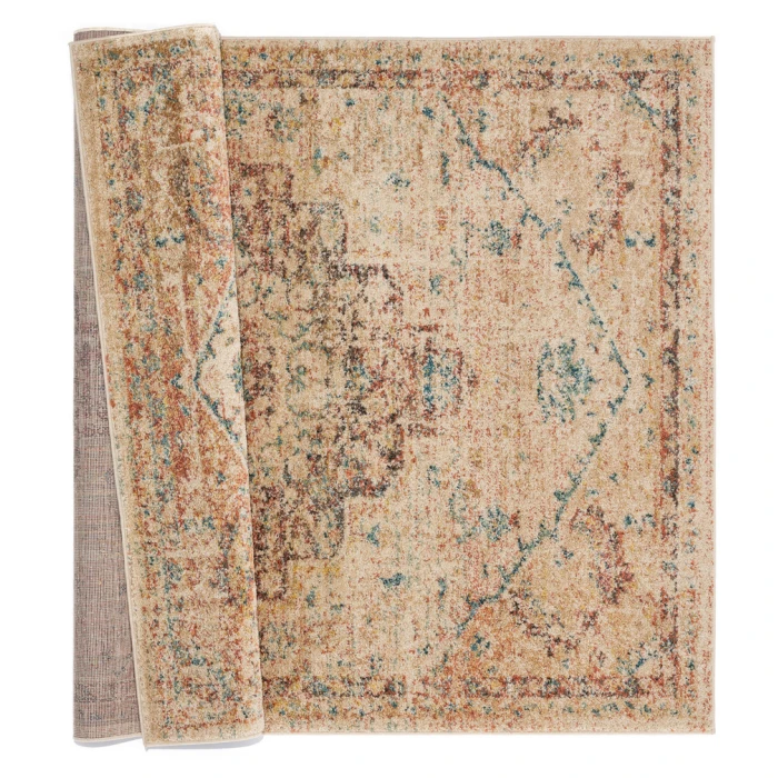 United Weavers Marrakesh Bone 3801-30101 7 ft. 10 in. Round Round Rug