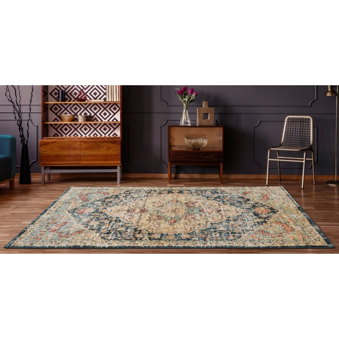 United Weavers Marrakesh Multi 3801-30175 7 ft. 10 in. Round Round Rug