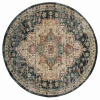 United Weavers Marrakesh Multi 3801-30175 7 ft. 10 in. Round Round Rug