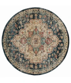 United Weavers Marrakesh Multi 3801-30175 7 ft. 10 in. Round Round Rug