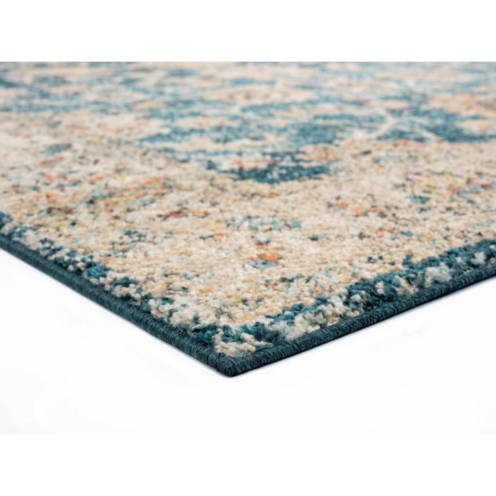 United Weavers Marrakesh Cerulean 3801-30262 7 ft. 10 in. Round Round Rug