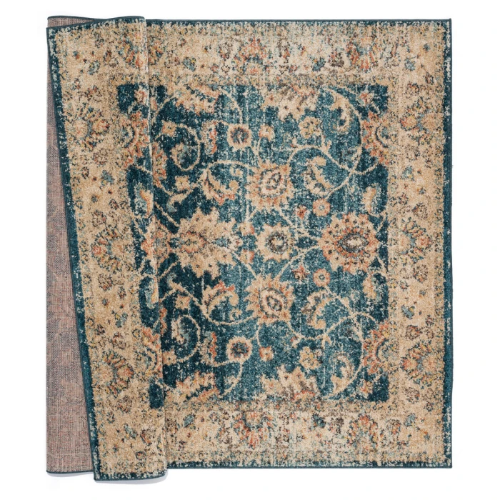 United Weavers Marrakesh Cerulean 3801-30262 7 ft. 10 in. Round Round Rug