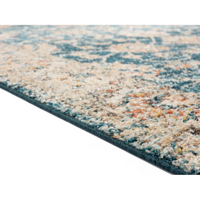 United Weavers Marrakesh Cerulean 3801-30262 7 ft. 10 in. Round Round Rug