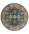 United Weavers Marrakesh Cerulean 3801-30262 7 ft. 10 in. Round Round Rug