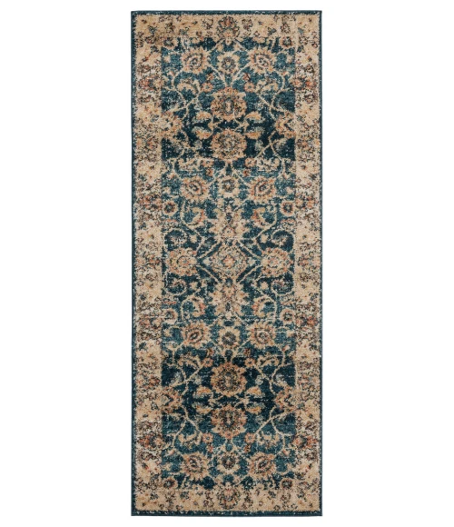 United Weavers Marrakesh Cerulean 3801-30262 2 ft. 7 in. X 7 ft. 2 in. Rectangle Rug