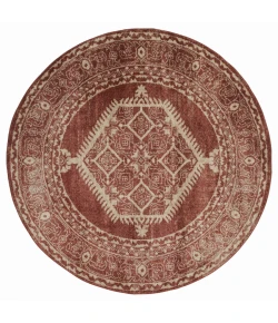 United Weavers Marrakesh Brick 3801-30333 7 ft. 10 in. Round Round Rug