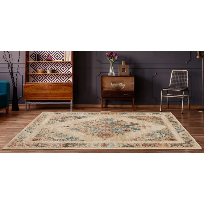 United Weavers Marrakesh Cream 3801-30590 12 ft. 6 in. X 15 ft. Rectangle Rug