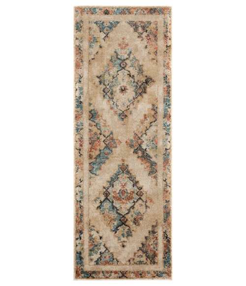 United Weavers Marrakesh Cream 3801-30590 2 ft. 7 in. X 7 ft. 2 in. Rectangle Rug
