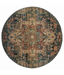 United Weavers Marrakesh Multi 3801-30675 7 ft. 10 in. Round Round Rug