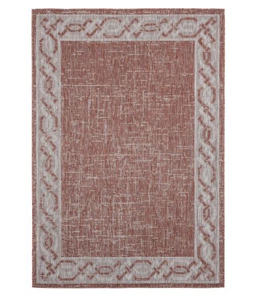 United Weavers Augusta Terracotta 3900-10029 5 ft. 3 in. X 7 ft. 6 in. Rectangle Rug