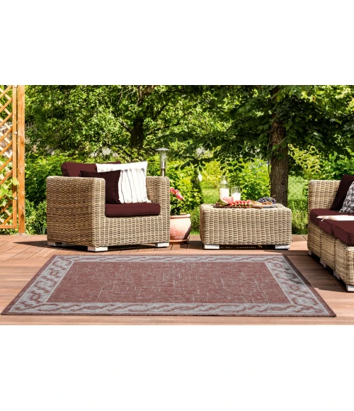 United Weavers Augusta Terracotta 3900-10029 5 ft. 3 in. X 7 ft. 6 in. Rectangle Rug