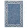 United Weavers Augusta Blue 3900-10060 5 ft. 3 in. X 7 ft. 6 in. Rectangle Rug