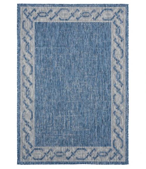 United Weavers Augusta Blue 3900-10060 5 ft. 3 in. X 7 ft. 6 in. Rectangle Rug