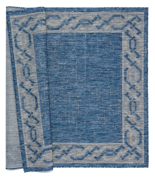 United Weavers Augusta Blue 3900-10060 5 ft. 3 in. X 7 ft. 6 in. Rectangle Rug