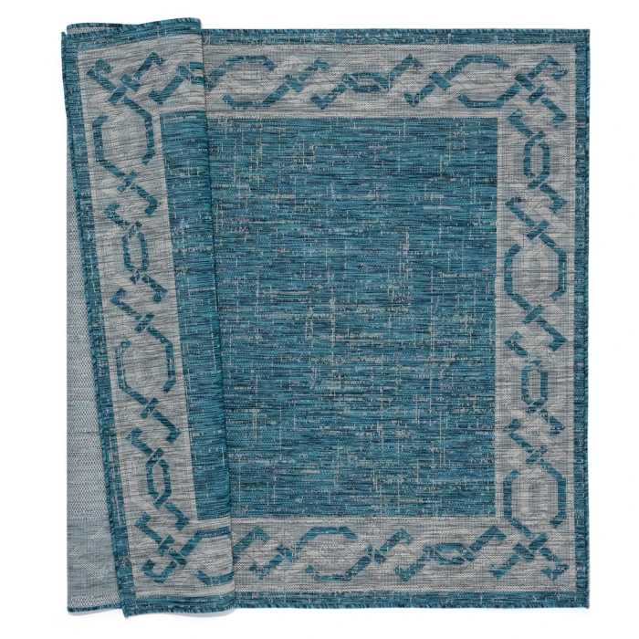 United Weavers Augusta Aqua 3900-10063 7 ft. 10 in. X 10 ft. 6 in. Rectangle Rug