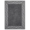 United Weavers Augusta Black 3900-10070 5 ft. 3 in. X 7 ft. 6 in. Rectangle Rug