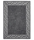 United Weavers Augusta Black 3900-10070 5 ft. 3 in. X 7 ft. 6 in. Rectangle Rug