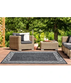 United Weavers Augusta Black 3900-10070 7 ft. 10 in. X 10 ft. 6 in. Rectangle Rug