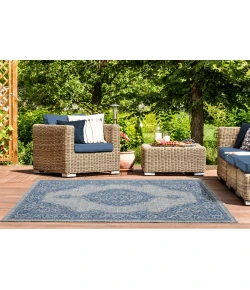 United Weavers Augusta Blue 3900-10260 7 ft. 10 in. X 10 ft. 6 in. Rectangle Rug