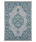 United Weavers Augusta Aqua 3900-10263 5 ft. 3 in. X 7 ft. 6 in. Rectangle Rug