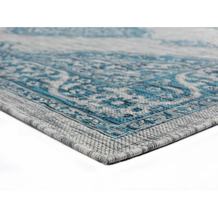United Weavers Augusta Aqua 3900-10263 5 ft. 3 in. X 7 ft. 6 in. Rectangle Rug