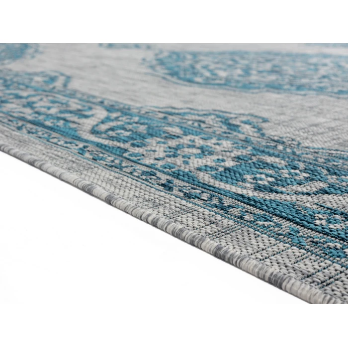 United Weavers Augusta Aqua 3900-10263 5 ft. 3 in. X 7 ft. 6 in. Rectangle Rug