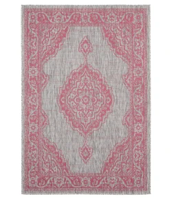 United Weavers Augusta Pink 3900-10286 7 ft. 10 in. X 10 ft. 6 in. Rectangle Rug