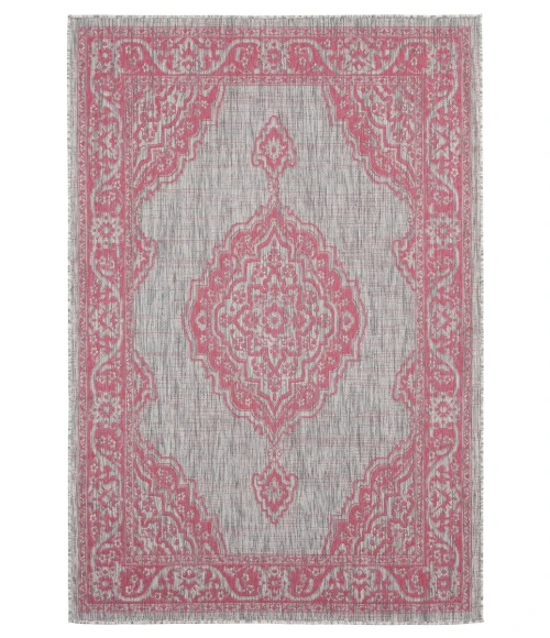 United Weavers Augusta Pink 3900-10286 5 ft. 3 in. X 7 ft. 6 in. Rectangle Rug
